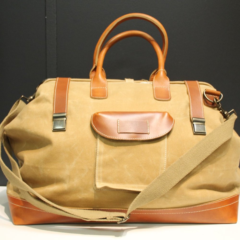 Waxed Canvas Travel bag